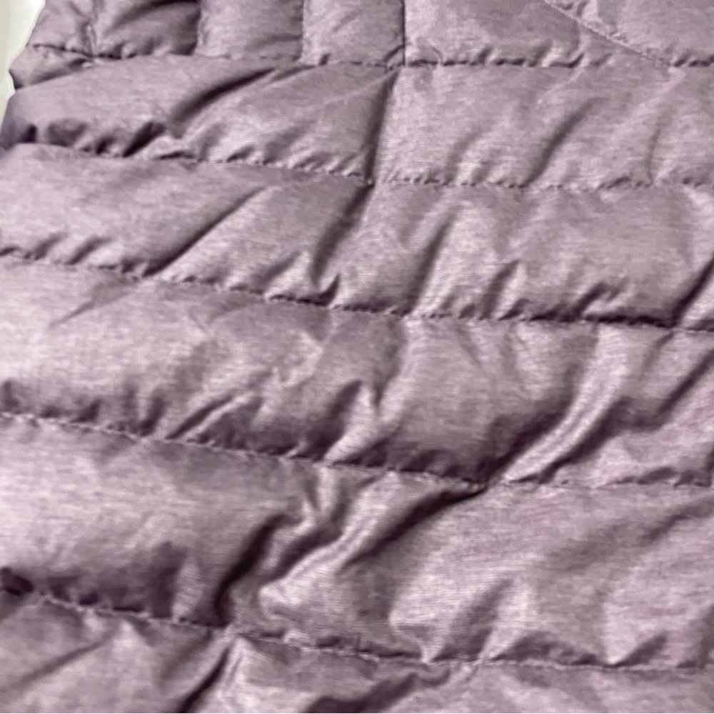 Purple Hooded Puffer Jacket - Picture 5 of 7